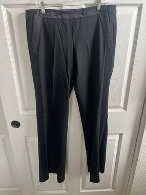 Black Women’s tuxedo inspired Dress Pants